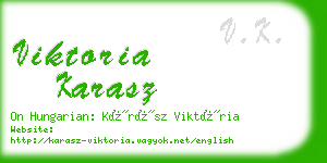 viktoria karasz business card